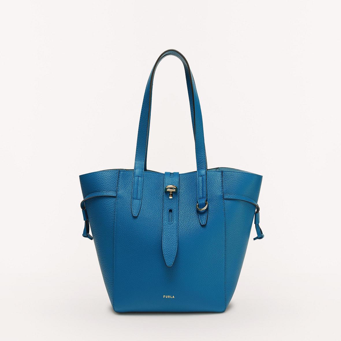 Furla Net Handbags Blue Women South Africa ZW0975382